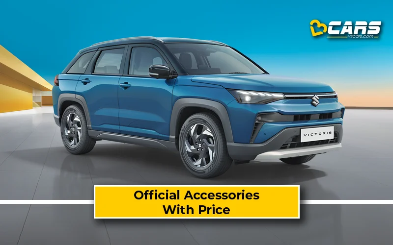 Official Maruti Suzuki Victoris Accessories Price List 2025