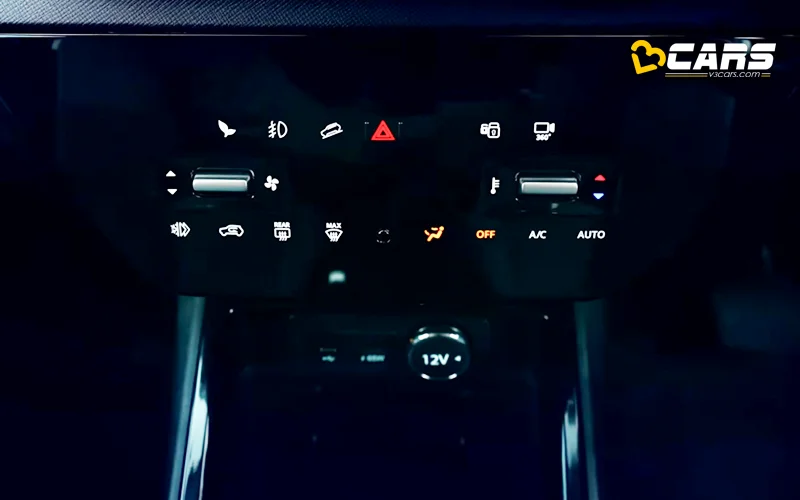 2026 Tata Punch Facelift Centre Console