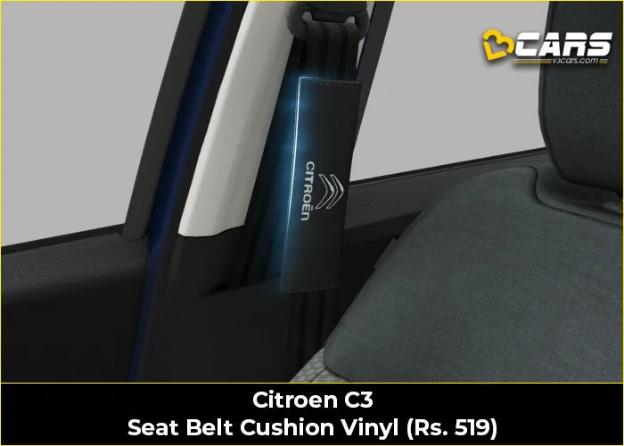 Citroen C3 Seat Belt Cushion Vinyl (Rs. 519)
