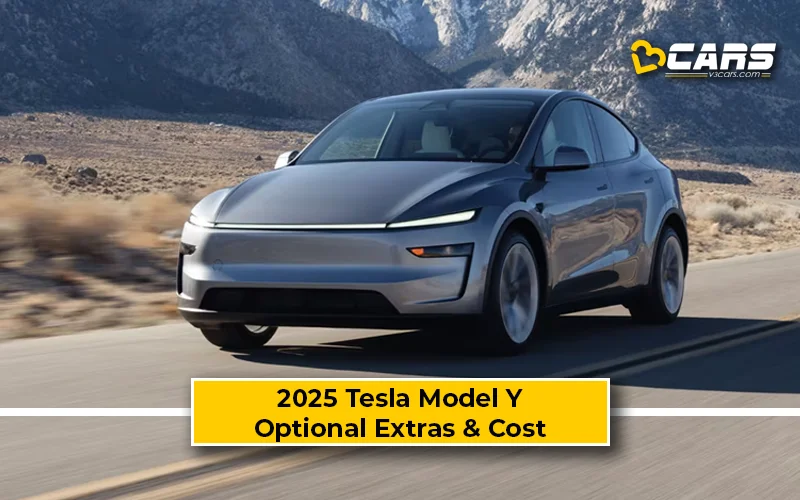 Tesla Model Y Variant-Wise Colour Options, Optional Extras Cost