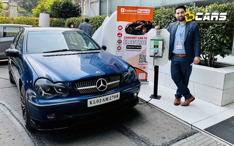 Tadpole projects convert c class petrol into ev