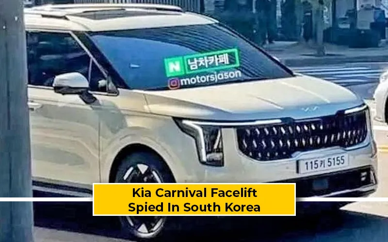 Kia Carnival Facelift