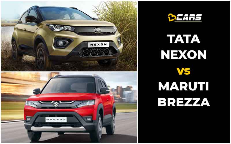 Tata Nexon Vs Maruti Arena Brezza