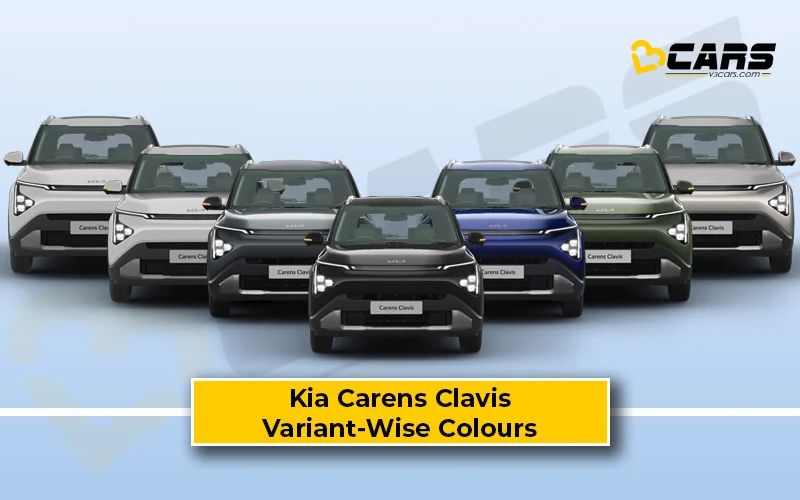 2025 Kia Clavis — All Exterior Colour Options (Variant-Wise)