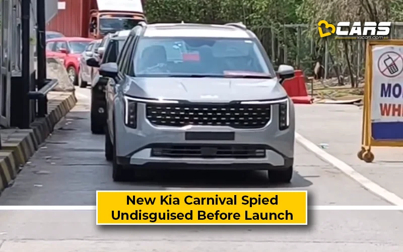New Kia Carnival Continues Testing Undisguised – Launch Soon