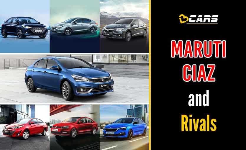 Maruti Suzuki Ciaz 2020 Petrol vs Competition