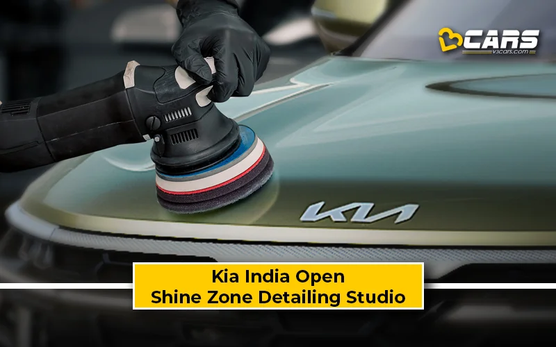 Kia India Launched New Shine Zone Car Detailing Studio