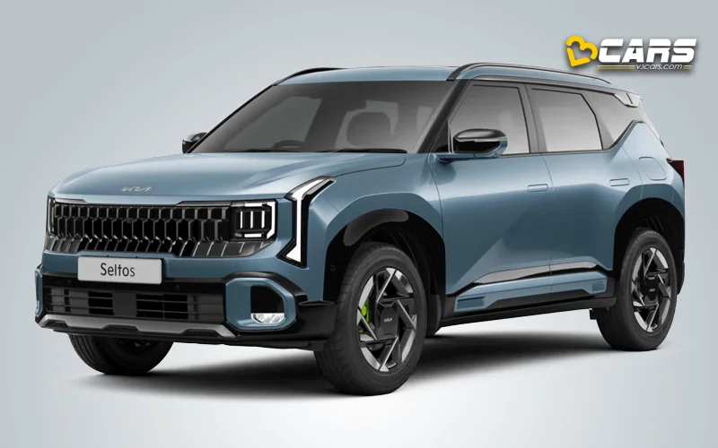 2026 Kia Seltos Light Blue Colour