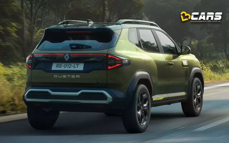 2026 Renault Duster Rear Exterior Design