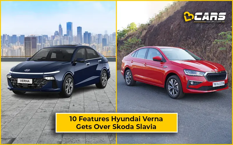 Features Hyundai Verna Gets Over Skoda Slavia