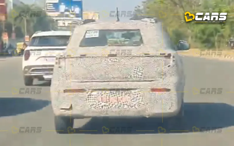 Mahindra xuv300 facelift spied looks production ready