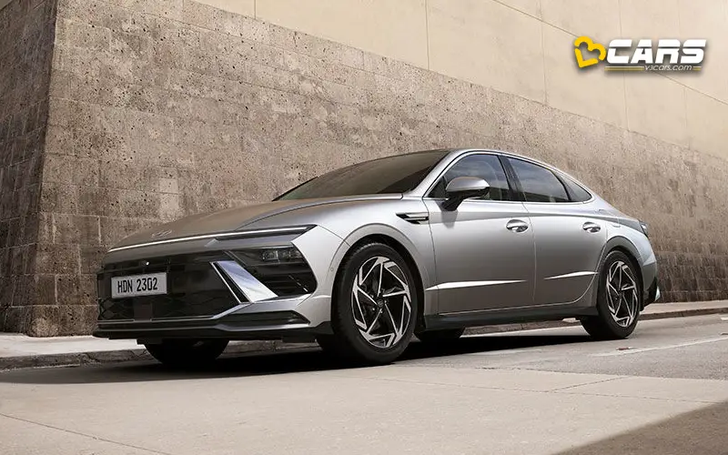 Hyundai sonata unveiled features connected led light bars like verna 2023