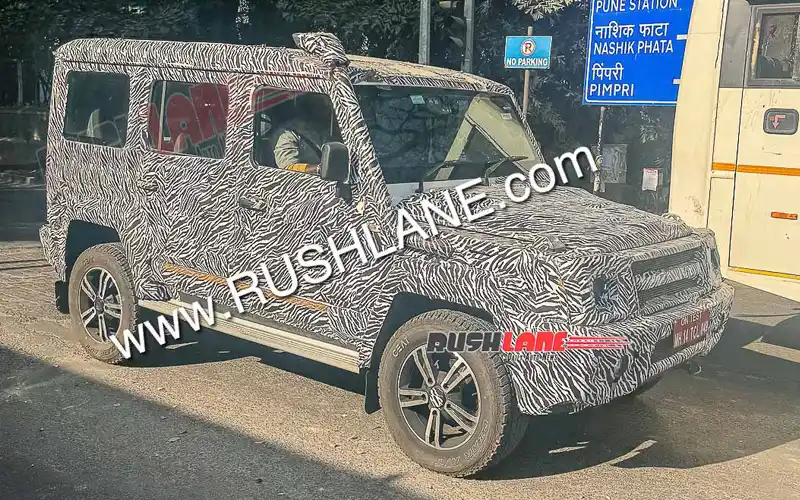 Force gurkha 5 door spotted testing