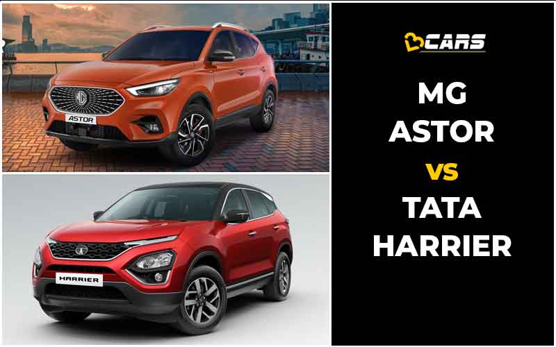 MG Astor Vs Tata Harrier