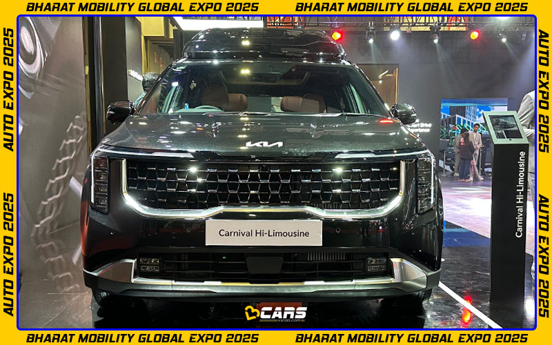 Auto expo 2025 kia carnival hi limousine revealed