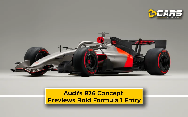 Audi Preview Formula 1 Entry with Bold New R26 Concept