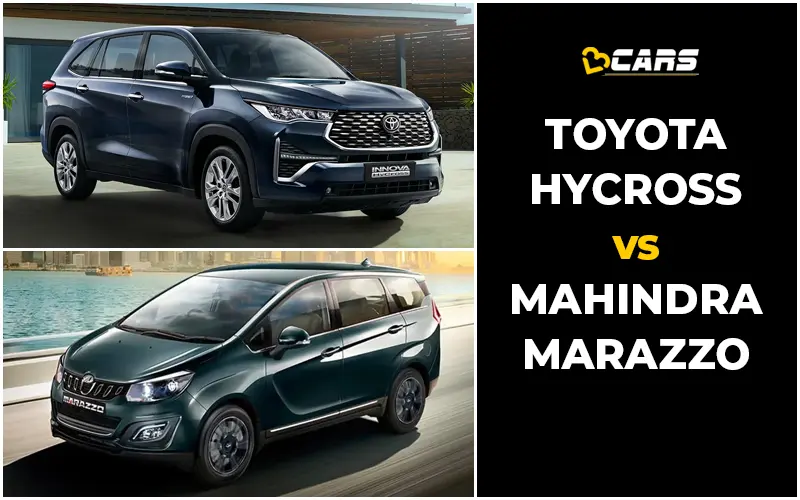 Innova Hycross Vs Marazzo