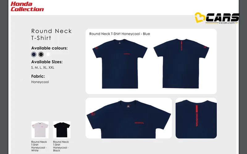 Honda unveils exclusive honda collection merchandise