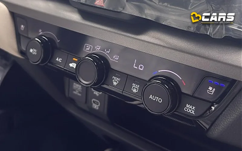 2026 Honda City Facelift ventilated front seats
