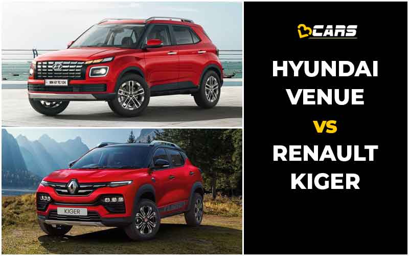 Hyundai Venue Vs Renault Kiger