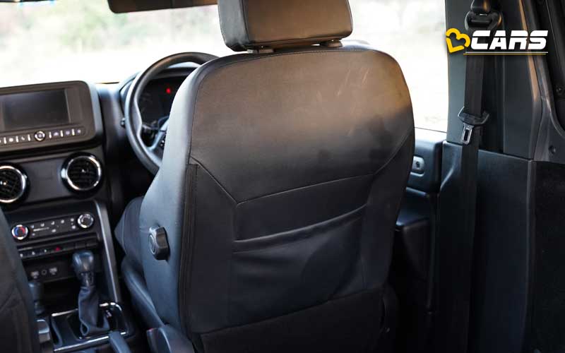 Mahindra Thar Rear Seats Pocket