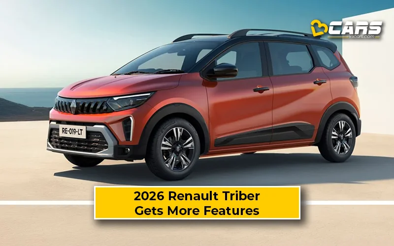 2026 Renault Triber Updated – Gets More Features, Prices Now Start At Rs. 5.81 Lakh