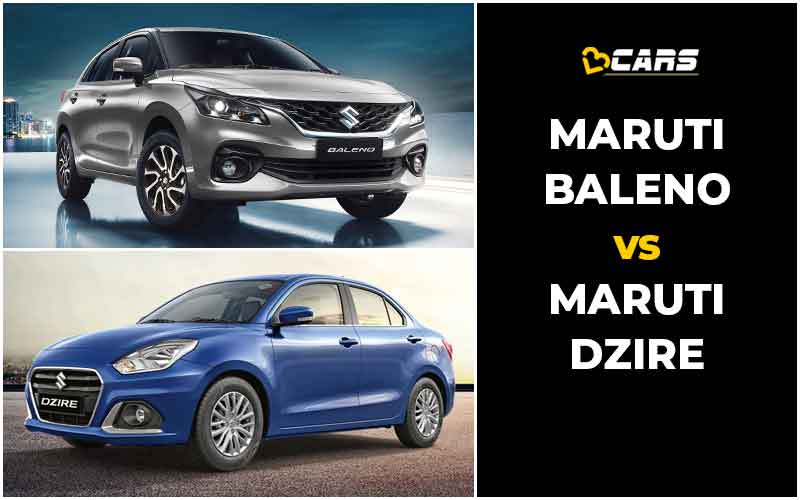 Maruti Nexa Baleno vs Maruti Arena Dzire