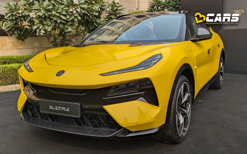 Lotus makes india debut with eletre electric suv