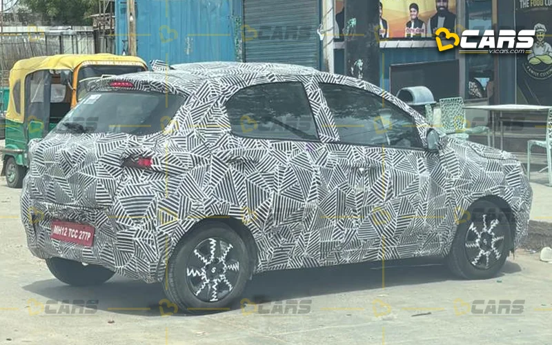 2026 Tata Tiago Facelift Rear Exterior Design
