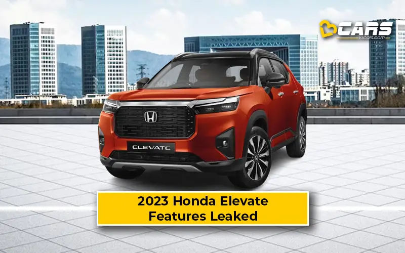 Honda Elevate - 2024 Price, Features & Specs