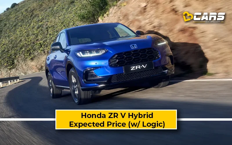 2026 Honda ZR-V Expected Price — With Logic