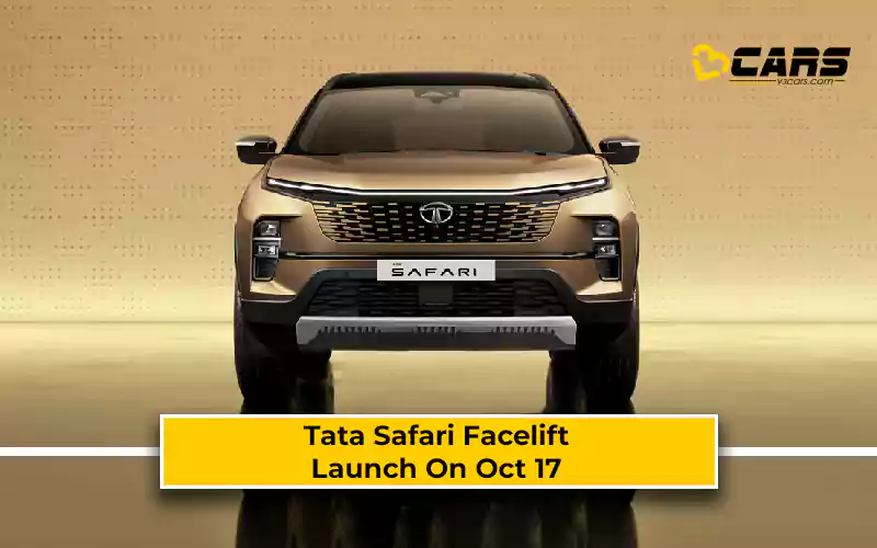 Tata Safari facelift