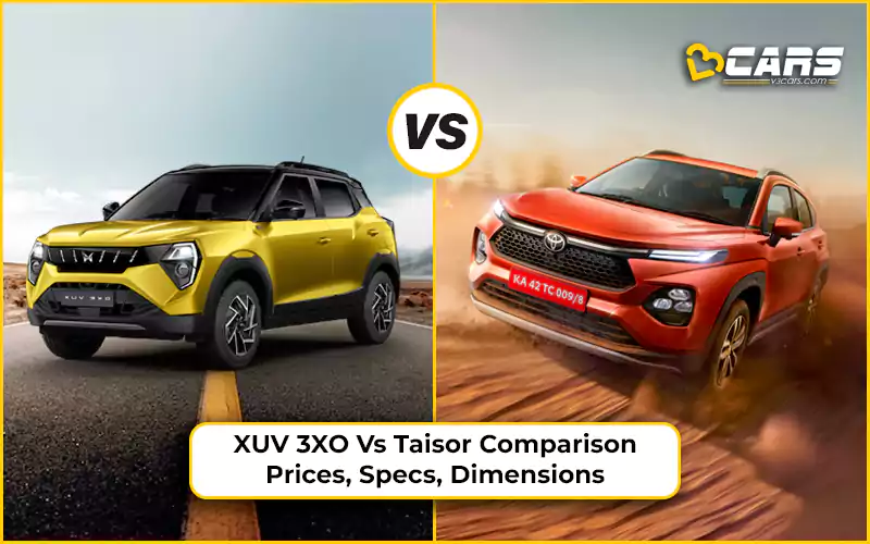 XUV 3XO Vs Taisor