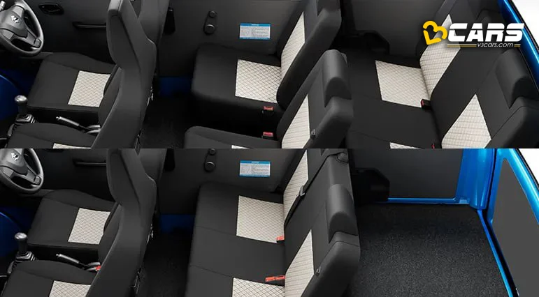 New 6-Seat Layout w/ Captain Seats