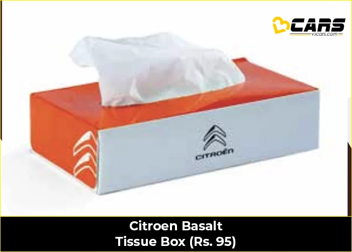 Citroen Basalt Tissue Box (Rs. 95)