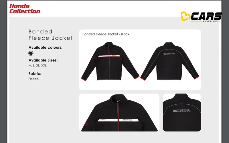 Honda unveils exclusive honda collection merchandise