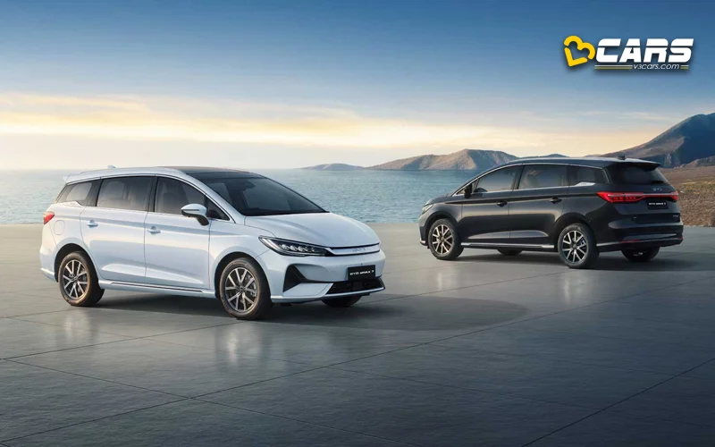 Byd emax7 electric car ev mpv launched india