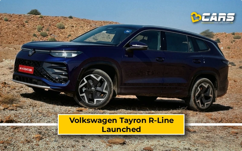 Volkswagen Tayron R-Line Launched