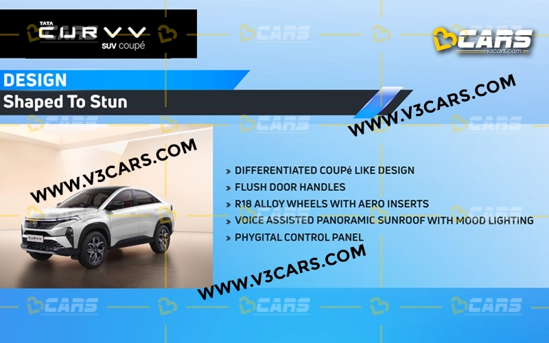 Exclusive tata curvv 2024 top model full feature list confirmed