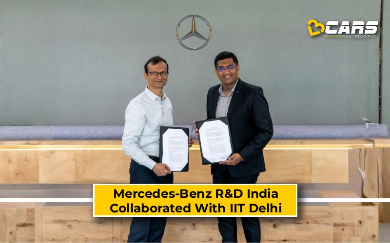 Mercedes-Benz R&D India Collaborated With IIT Delhi