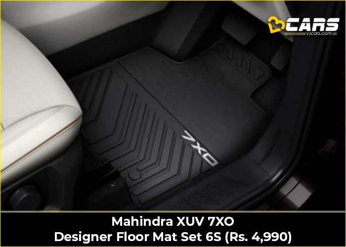 Mahindra XUV 7XO Designer Floor Mat Set 6S (Rs. 4,990)