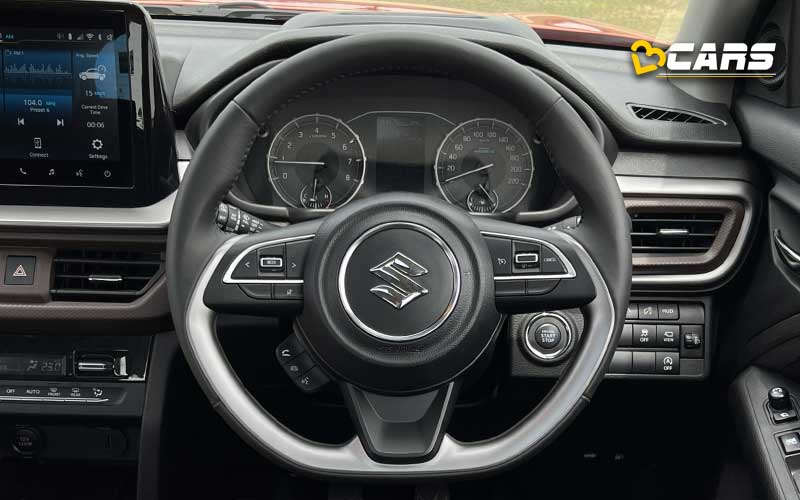 maruti brezza facelift interior review features usability