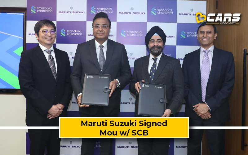 Maruti Partner With Standard Chartered For Dealer Funding