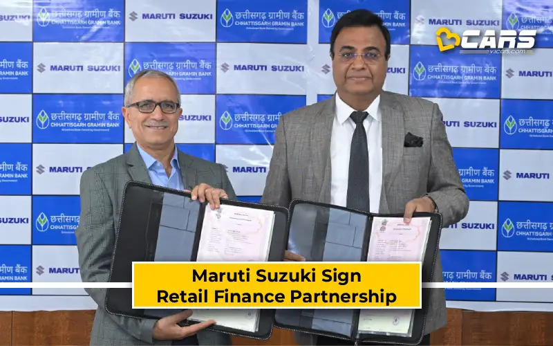 Maruti Suzuki Sign Retail Finance Partnership