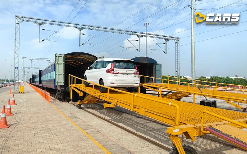maruti suzuki first vehicle dispatch rail kashmir valley