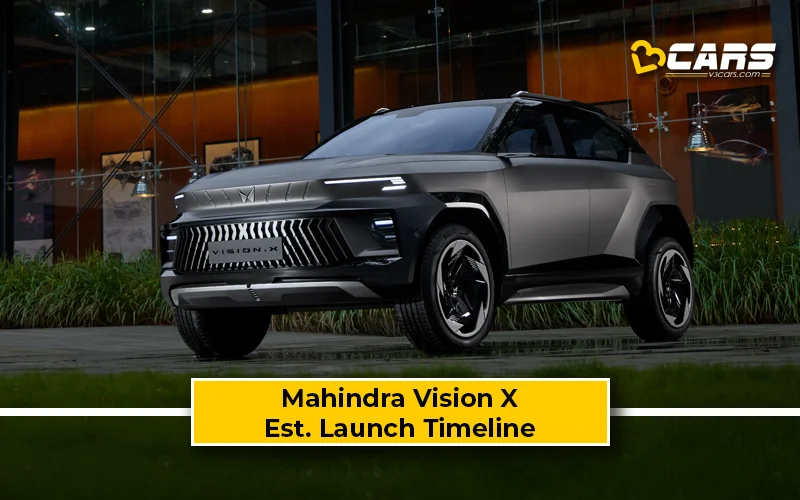 Mahindra Vision X (XUV 3XO Replacement) Expected Launch Timeline
