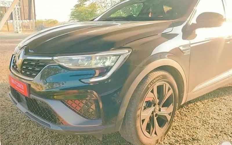 Renault Arkana Coupe SUV Spied In India