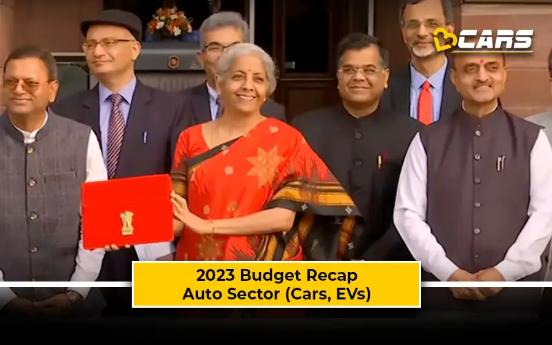 Budget 2023 Recap For Auto Sector