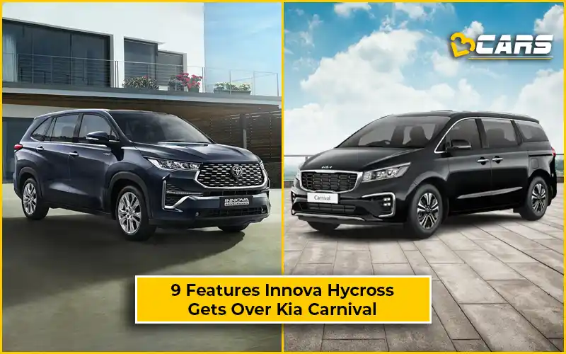 Features Toyota Innova Hycross Gets Over Kia Carnival