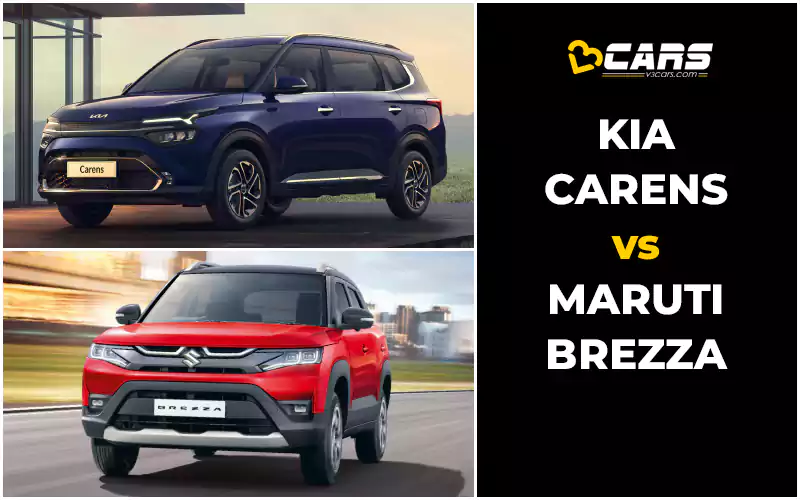 Kia Carens Vs Maruti Brezza